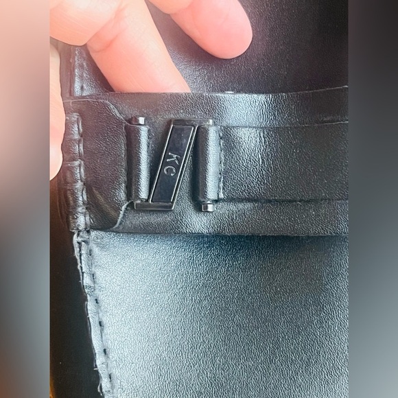 Kenneth Cole Reaction Callum 2.0 Belt Loafer Black Mens size 13 soft leather - Picture 9 of 16